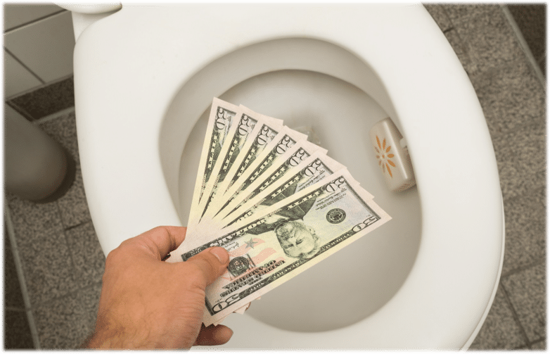 Wasting Money